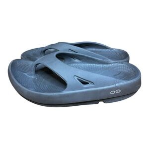 OOFOS OOriginal Recovery Flip Flop Sandals Comfort Shoes Slate Mens 4 Womens 6